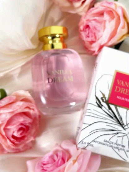 Perfume for Women Fruity Floral Eau de Parfum Long Lasting Pear Red Apple Clementines Woody Musk Scent 3.0 fl oz EDP Spray Bottle Gift for Her Daily Wear Date Night