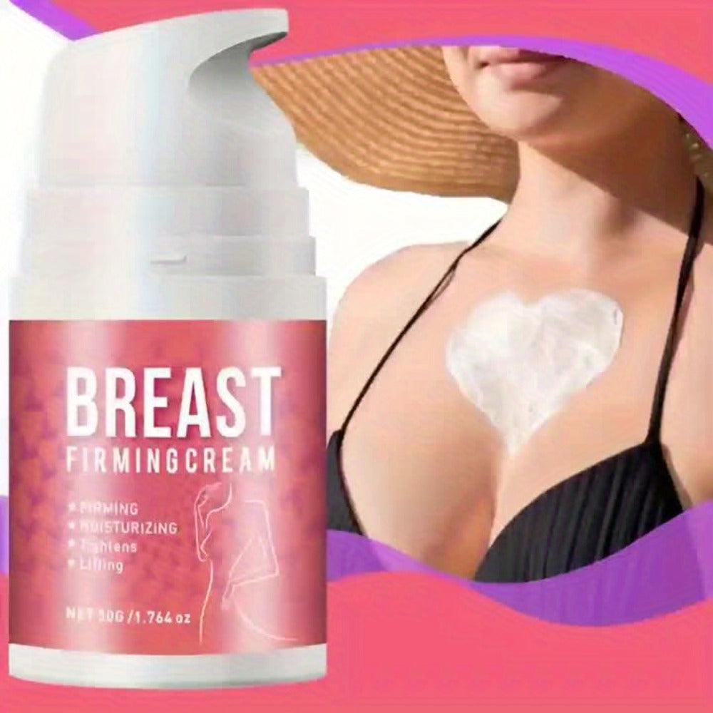 Breast Firming Cream, Cream for Women - Tightens Breast Skin with Jojoba, Shea Butter, Vitamin E, Honey,Caffeine- for All Skin Types, Fresh Fragrance Nourishes Subtle And Tender Breast Skin