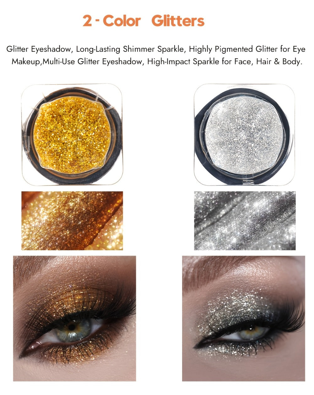 Makeup Kit for Women 58 Colors All-in-One Professional Set with Mirror - Eyeshadow Compact Powder Blusher Lipstick Eyeliner Mascara Eyebrow Pencil Glitter Gel Complete Makeup Gift Set for Girls