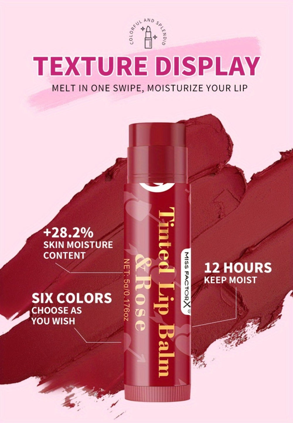 Lip Balm Set Tinted Moisturizing Lip Gloss 30pcs Gift Set - Hydrating Sheer Color Balm with Luminous Shiny Finish for Women Daily Wear & Gifting