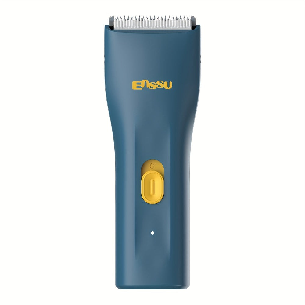 Ball Trimmer for Men - IPX7 Body Hair Trimmer, Ceramic Blade, Battery Display, Replaceable Blade Head, Electric Groin & Pubic Shaver, ES006