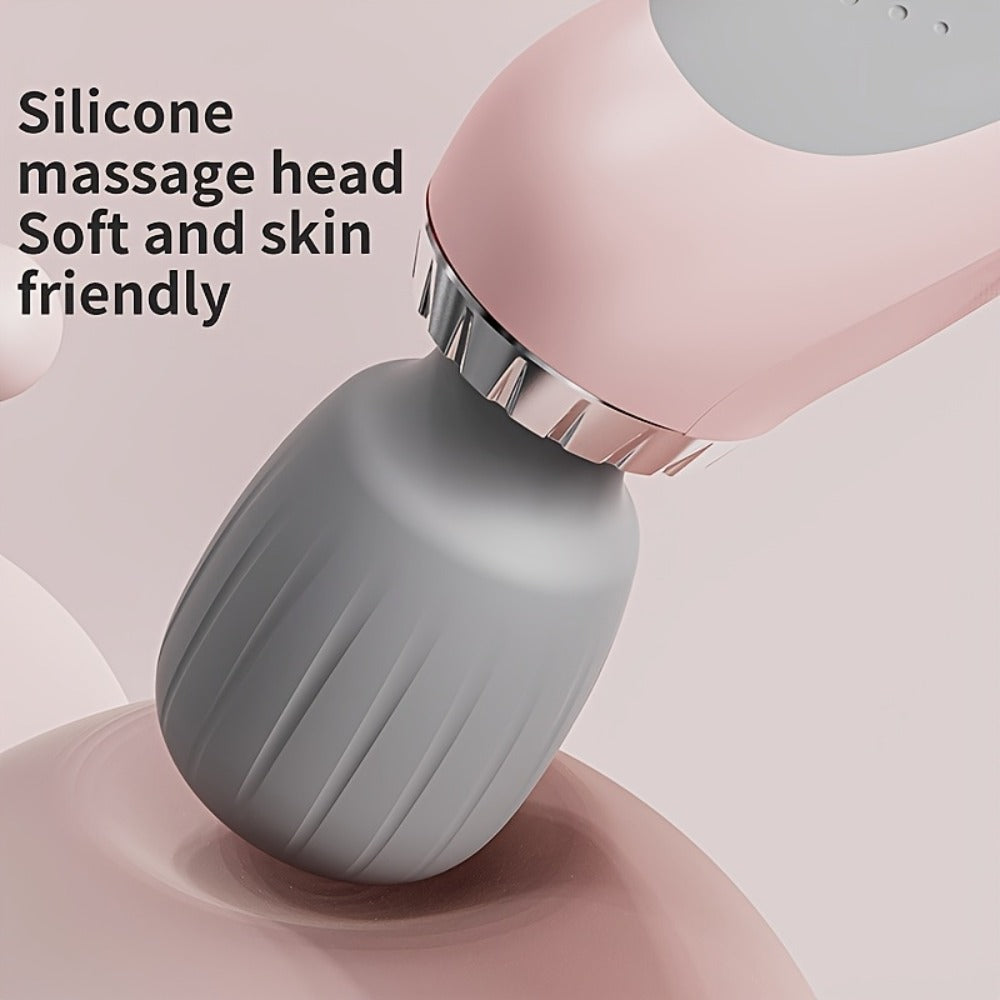Handheld Electric Massager Wand — 5-Speed Vibration, USB Rechargeable, Full Body Massage for Neck Back Legs Waist Foot, Portable Relaxation Tool Gift for Men Women Athletes Seniors