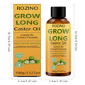 Anti-Dryness, Thickening Hair Castor Oil Conditioner - Instantly Soothes Dryness & Split Ends, Moisturizes Scalp, Strengthens Roots, Cleanses & Removes Dandruff, Controls Oil & Nourishes. Use Once Every 7 Days. Prevents Hair Loss from Late Nights