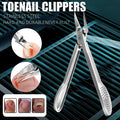 New 4CR13 Stainless Steel Nail Clippers, Professional Cuticle Scissors, No Shelter Design, Lengthening Edge, Precision Nail Art And Dead Skin Tools, Special Nail Clippers for Growing Thick Nails Inside