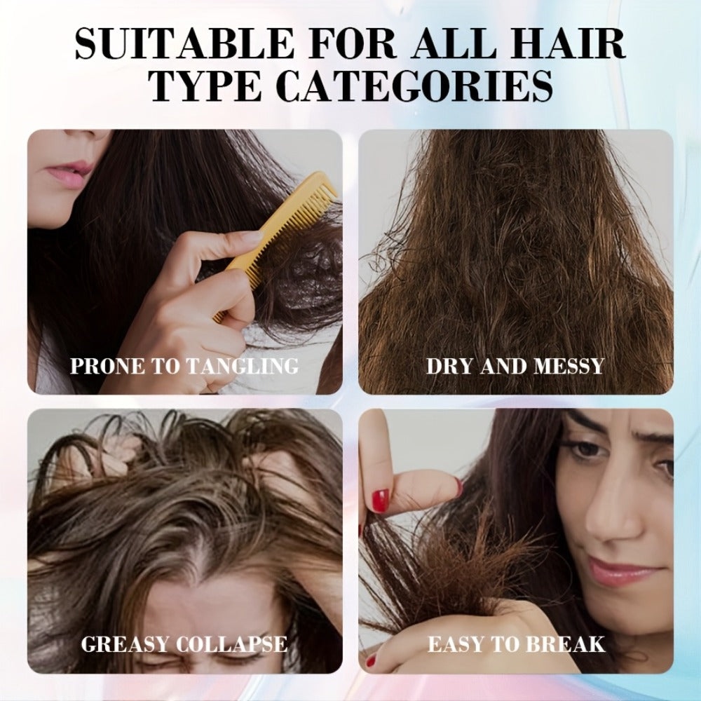 Hair Mist Perfumed Smoothing Spray — Moisturizing, Heat Protection, Anti-Frizz, Detangling & Long-Lasting Fragrance, No-Rinse Leave-In Formula for Straight, Curly & Frizzy Hair, 100ml / 3.38 oz
