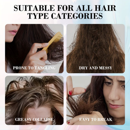 Hair Mist Perfumed Smoothing Spray — Moisturizing, Heat Protection, Anti-Frizz, Detangling & Long-Lasting Fragrance, No-Rinse Leave-In Formula for Straight, Curly & Frizzy Hair, 100ml / 3.38 oz