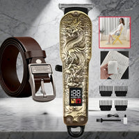 JH702 High-end Longge Hair Clipper + DC01 Fashion Belt