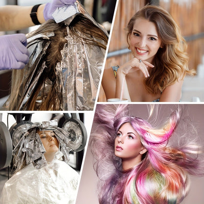 Aluminum Foil Paper for Hair Highlighting 300pcs/Box | Salon Hairdressing Supplies for Hair Coloring Perming Foiling | Silver Professional Grade