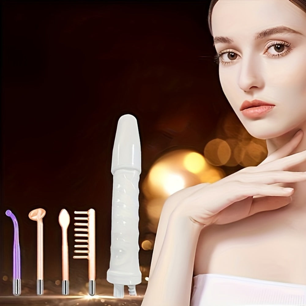 4-In-One Facial Skin Care Stick, High-Frequency Facial Massager Facial Skin Care Set Portable Skin Care Tool for Home Use