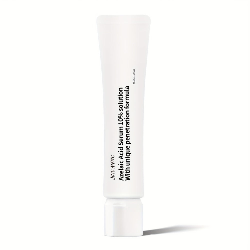 JING MENG AZELAIC ACID SERUM 10%, Cover The Look of, Reduce The Look of Dark Spots, Boost Radiance, Visibly Brighten, with Calendula, Albizia Julibrissin Extract, Skincare for Women, Women'S Day Gift