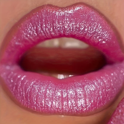 Glitter Lip Gloss and Lip Liner Set 2-Piece - Berry Shine Diamond Glitter, Hydrating Long Lasting Squalane Formula, 10 Color Combos