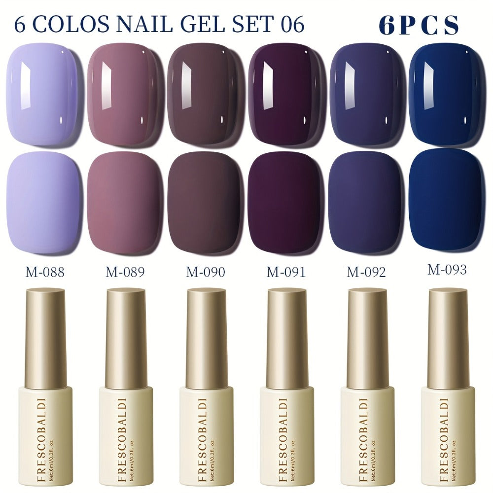 Nail Art New Nail Polish Glue Popular Color Solid Color Leveling Daily Nail Salon Set