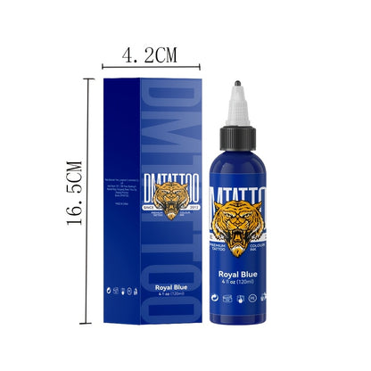 Tattoo Ink Solid Color 4.06oz Professional DM Advanced Formula Triple Black True Black Bright White Fire Red Royal Blue Canary Yellow Leaf Green Outline Ink