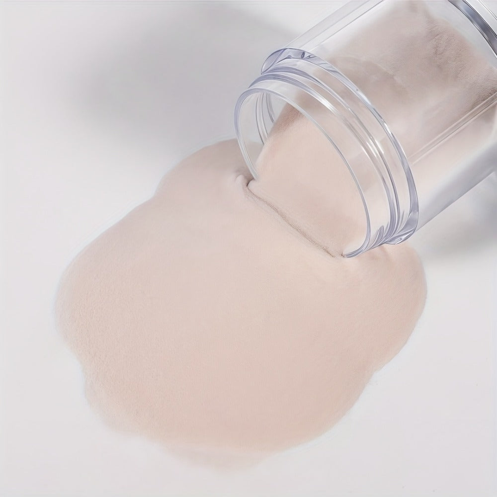 Set of 6 Acrylic Powders in Nude, Pink, And White, Featuring a High-Gloss End. Ideal for Nail Art, This Kit Includes 6 Colors for 3D Nail Sculptures, French Nail Extensions, And Carving. A Professional Polymer Acrylic Nail Art Kit