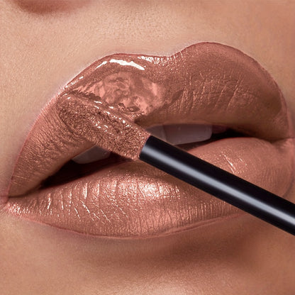Shimmer Liquid Lipstick — Highly Pigmented Metallic Lip Gloss | Long-Lasting Non-Sticky | Plant Squalane Formula | 24 Shades for All Skin Types