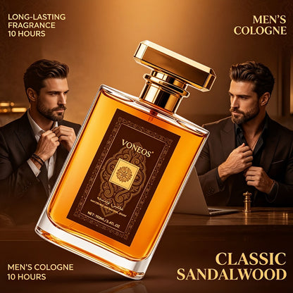 Arabic Cologne for Men Dubai Sudan 3.4 Oz Oriental Oud Fragrance Spray Long Lasting Luxury Gold Bottle Sandalwood Amber Musk Gift for Him 1 2 3 Pcs