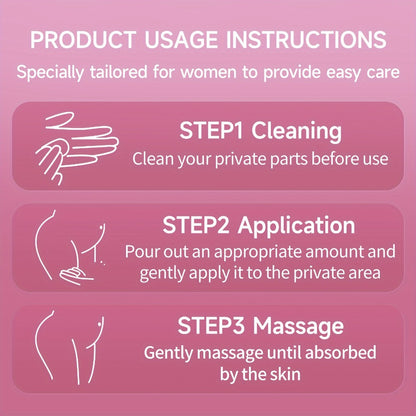 Intimate Area Firming Serum for Women – Skin Tightening & Brightening with Panax Ginseng, Tranexamic Acid & Hyaluronic Acid, Gentle Nourishing Formula, 30ml