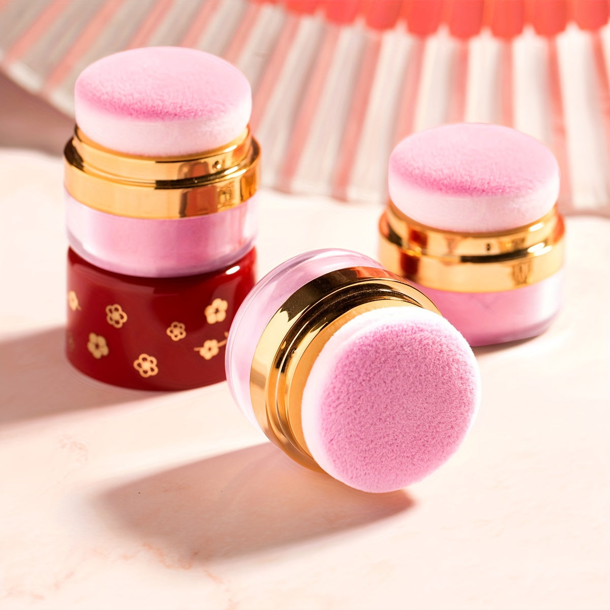 ROUSE Blush 3 Color Set, Containing Pearl Powder And Rose Oil Ingredients, Delicate Powder, Uniform Powder, Light Makeup, Easy to Touch Up Makeup, Suitable for All Skin Tones, Meet Different Makeup Needs, Perfect Choice for Dating Gifts, Easter