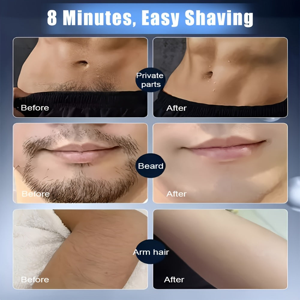 Mini Electric Shaver for Men & Women USB Rechargeable - Portable Pocket Size Travel Razor 1200mAh Battery Cordless Face Shaver Gift Purple Black Gray