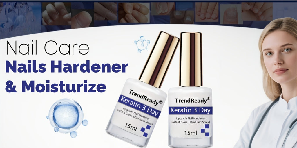2PCS 0.51oz Nail Hardener | White Nail Hardener Extra Strong For Weak Nails | Long Lasting & Fast Drying Nail Polish For Weak Splitting Break | Manicure Essentials, Nail Care, Smoothes Nails | Halloween Gift, Christmas Gift, Nail Oil