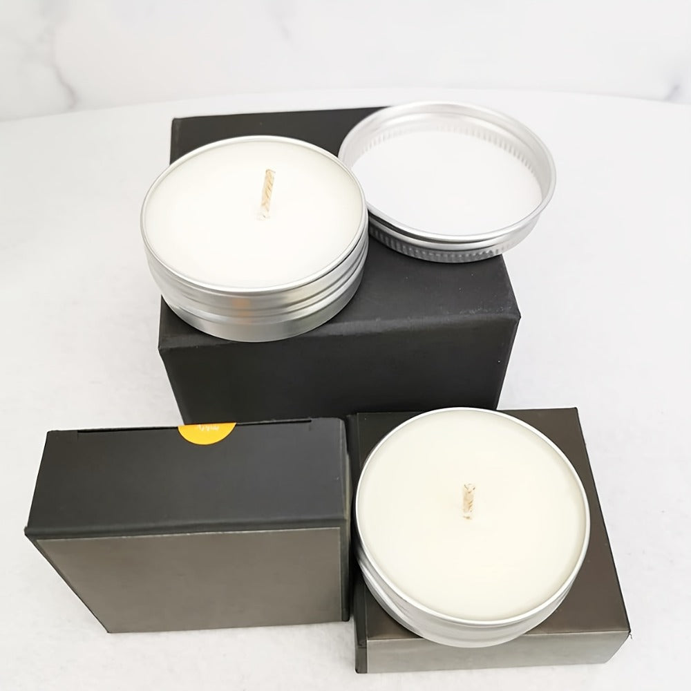 40 Aluminum Round Jars with LIDS 2 Oz Metal Silvery Jars with Screw LIDS Containers for Craft Storage Candles