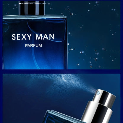 Men's Cologne Spray Long Lasting Woody Oriental Fragrance Warm Oud Sandalwood Scent for Dating Daily Wear Gift for Him Set of 2 (7054A / 7054B)
