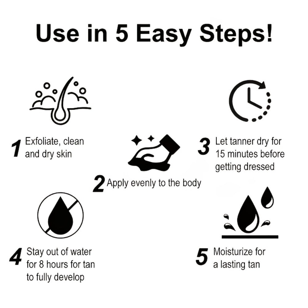 Self Tanner Sunless Tanning Lotion 200ml Fast Bronzing Body Tan Lotion for Natural Looking Sun Kissed Glow Streak Free Self Tanning Cream for Body Legs Face Men Women All Skin Types 6.76oz