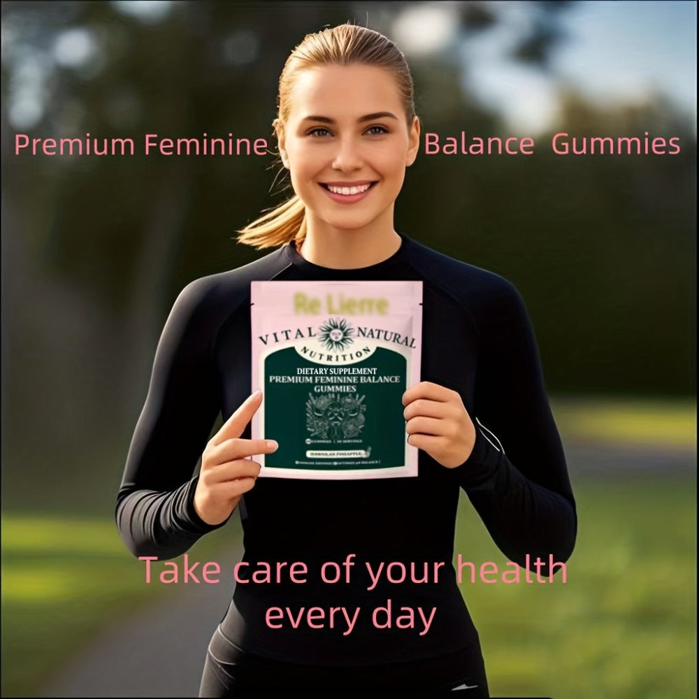 Premium Women's Health Gummies, Caring for Women And Partners, Making Them The Preferred Gift for Women, Hawaiian Pineapple, with Vitamin C Probiotic Gunmies for Women's Health