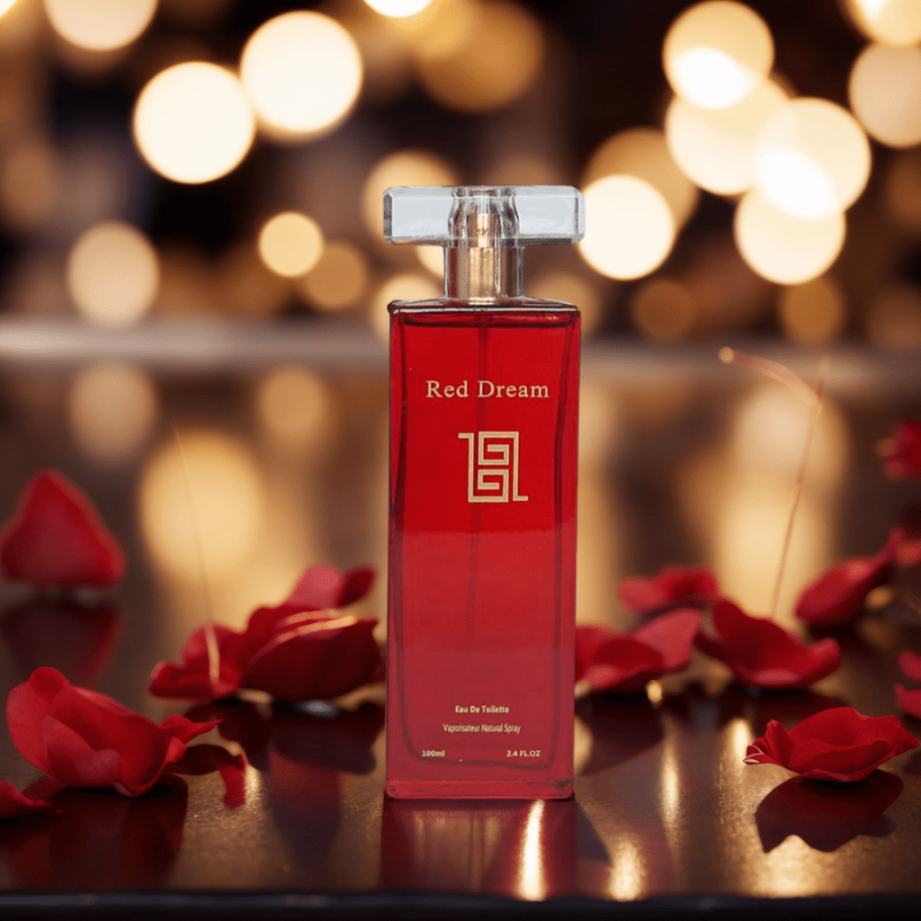3.4fl.oz Women'S Luxury Perfume - Long-Lasting Floral Scent, Elegant Red Liquid Perfume with Golden & Heart-Shaped Accent, Travel-Friendly Spray for Day to Night Wear, Perfect Gift for Women, Fresh & Sophisticated Fragrance for On-the-Go Use