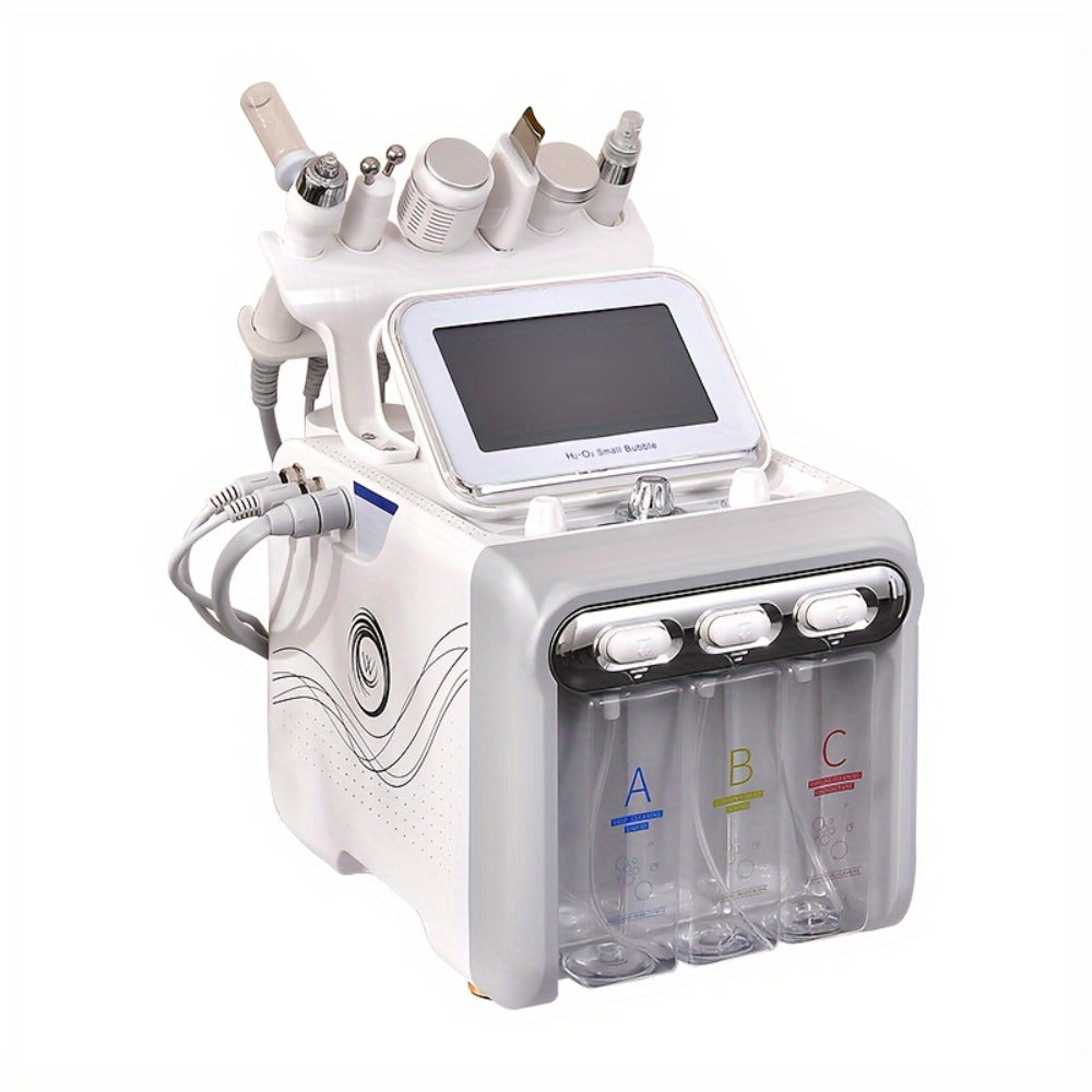 [Halloween Gift] Hydrogen-Oxygen Microbubble Beauty Device, Dual Large Pump 6-In-1/7-In-1 Hydrogen-Oxygen Microbubble Beauty Device, Facial Care, Home Beauty Device, Heartfelt Gift
