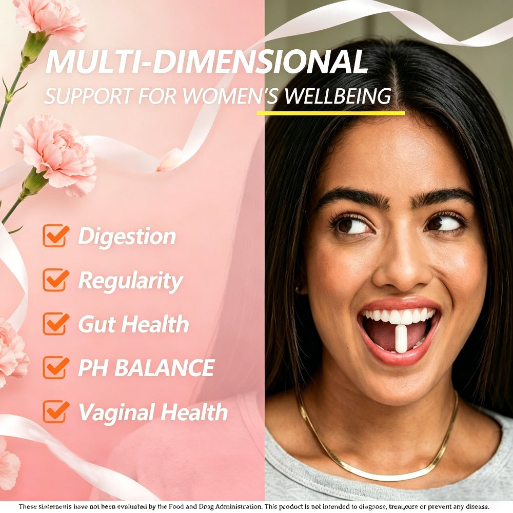USLSHA Probiotics for Women Support PH Balance, Yeast Balance, V-Flora & Feminine Health with Women' s Health Blend & Cranberry Extract 60 Billion CFU, Vegan-friendly, 30 Capsules