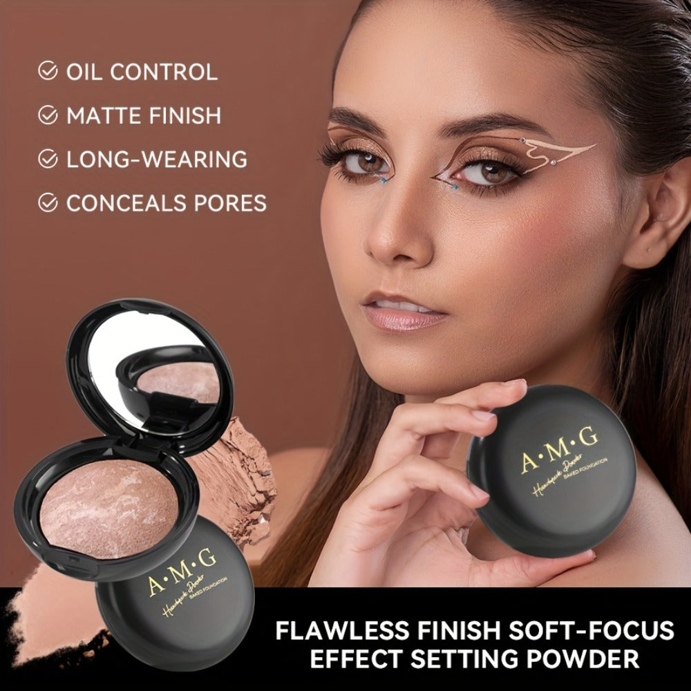 Bake Foundation Make-up to Create 24-hour Lasting Makeup, Naturally Cover Defects, Light And Breathable, Easily Apply Makeup, Present Natural Semi Matte Effect, And Keep Fresh And Flawless All Day