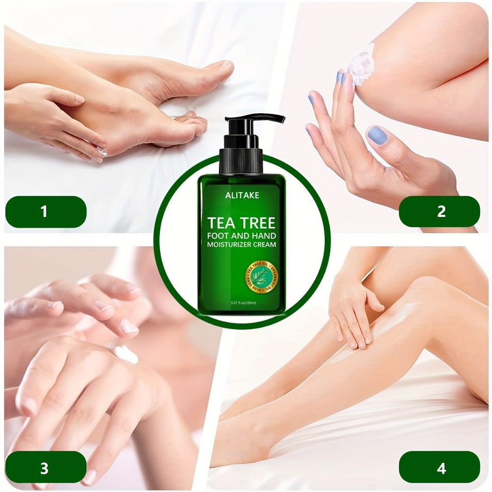 Oil Foot Cream, Natural Plant Extracts, Gentle Moisturizing, for Feet Hand Moisturizing -5.07 Oz/150 Ml Suitable for Women, The Perfect Gift, Gift for Mom