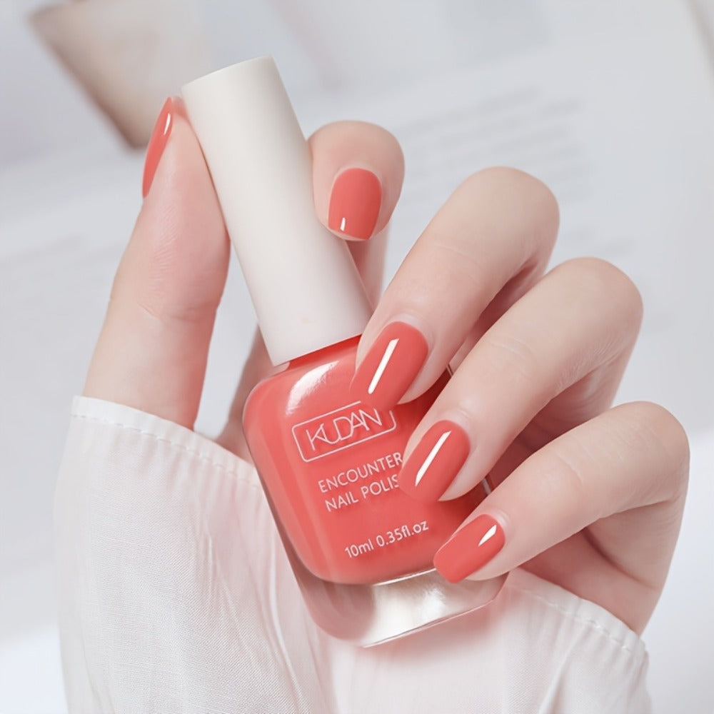 2-Pack Candy Color Gel Nail Polish, 0.35fl.oz Each, No Light Needed, Off, Quick Dry, Long Lasting, Glossy Finish, Bright And Sweet Color, Perfect for DIY Nail Art And Spring-Summer Occasions