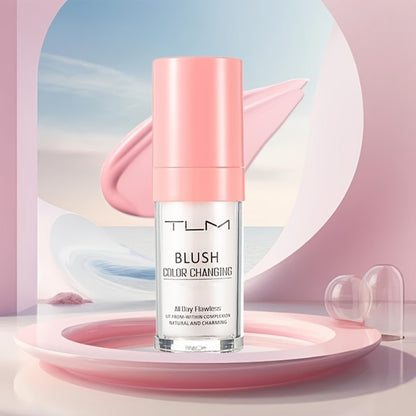 Liquid Foundation and Blush Combo Set — Natural Makeup Base Easy to Apply, Suitable for All Skin Types, Perfect Women's Beauty Gift