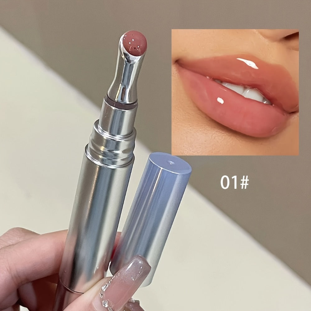 Tinted Lip Gloss Set 6pcs — Plumping Vibrant Shine, Hydrating Non-Drying Glossy Lip Balm for All Seasons, Festival Party & Holiday Gift