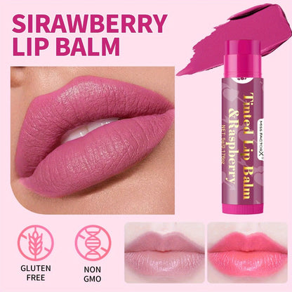 Lip Balm Set Tinted Moisturizing Lip Gloss 30pcs Gift Set - Hydrating Sheer Color Balm with Luminous Shiny Finish for Women Daily Wear & Gifting