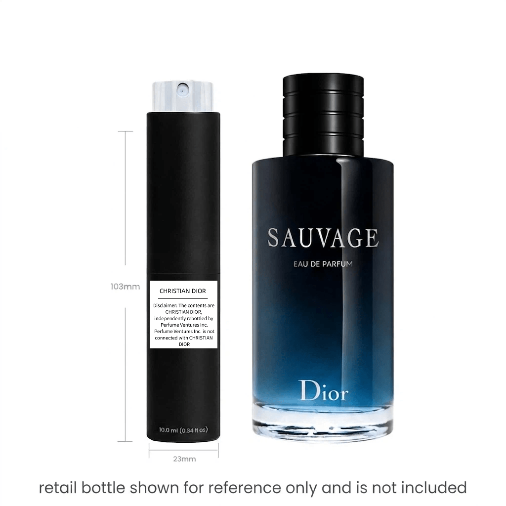 Christian Dior Sauvage Cologne for Men - Travel Spray XL EDP 10ml