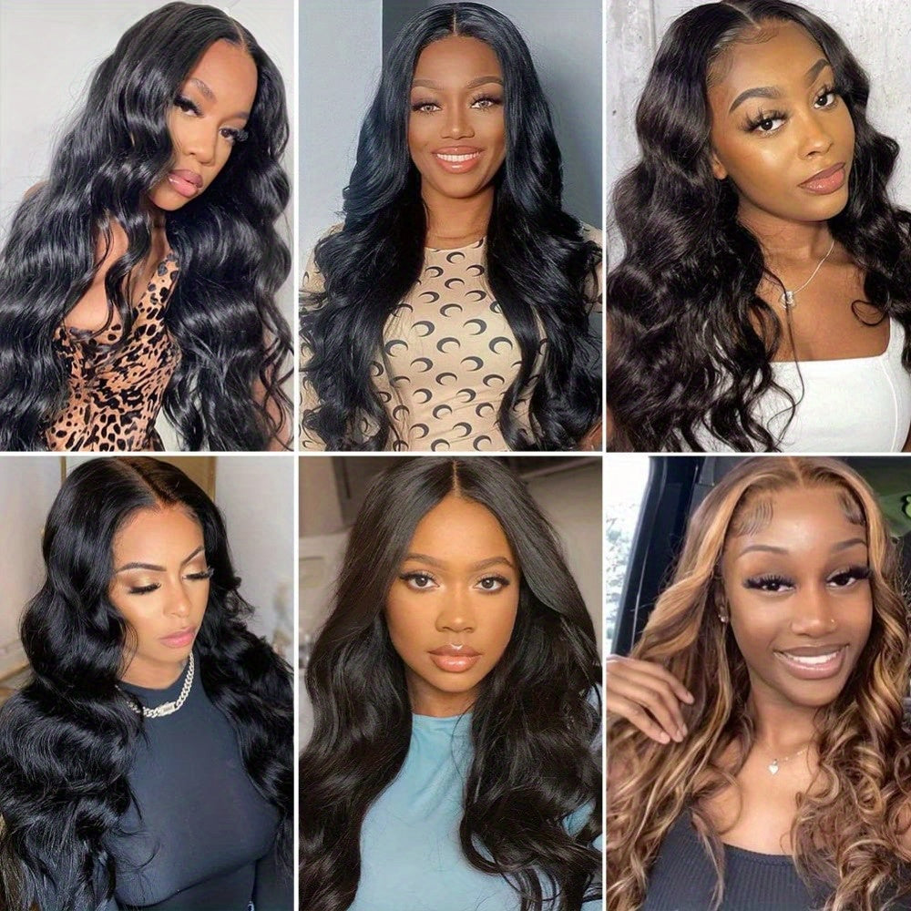 Body Wave Lace Front Wigs Human Hair Pre Plucked with Baby Hair Glueless  4x4x1 Lace Closure Human Hair Wigs for Natural Color