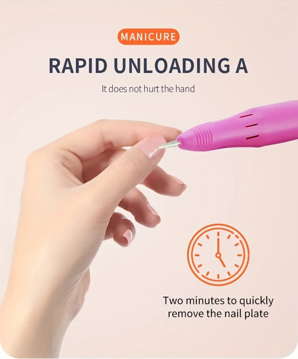 20000RPM Electric Nail Machine Desktop Equipment with Milling Cutters Bits Set Gel Cuticle Armor Removal Pedicure Manicure Tool Professional Electric Nail Drill Milling Machine for Manicure Pedicure Files Tools Kit Nail Polisher