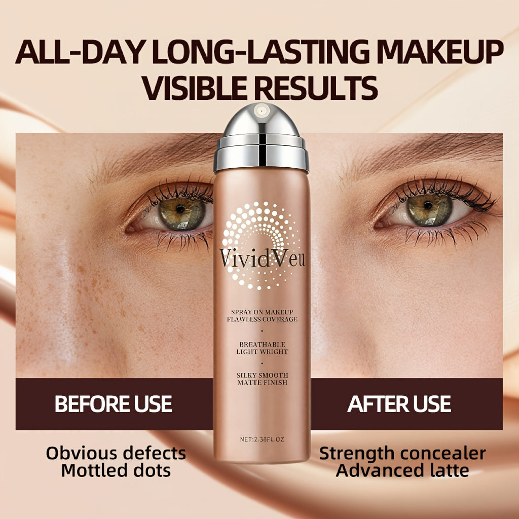 Brand New Upgrade! Perfect Air Cushion Foundation 2.0 - Nourishing & Moisturizing Formula, Lightweight Smooth Matte Finish, High Coverage Spray, Natural Nude Makeup Look, Luxury High-End Christmas Gift