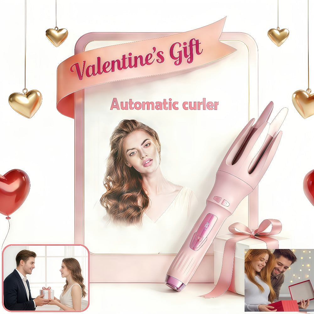 American-Style Hair Curlers, Automatic Curling Irons Perfect Birthday Gifts for Women. These Rotary Curling Irons Are Also Great As Caring Gifts, Especially for Mothers. LEFINEE Products Make Great Christmas Gifts