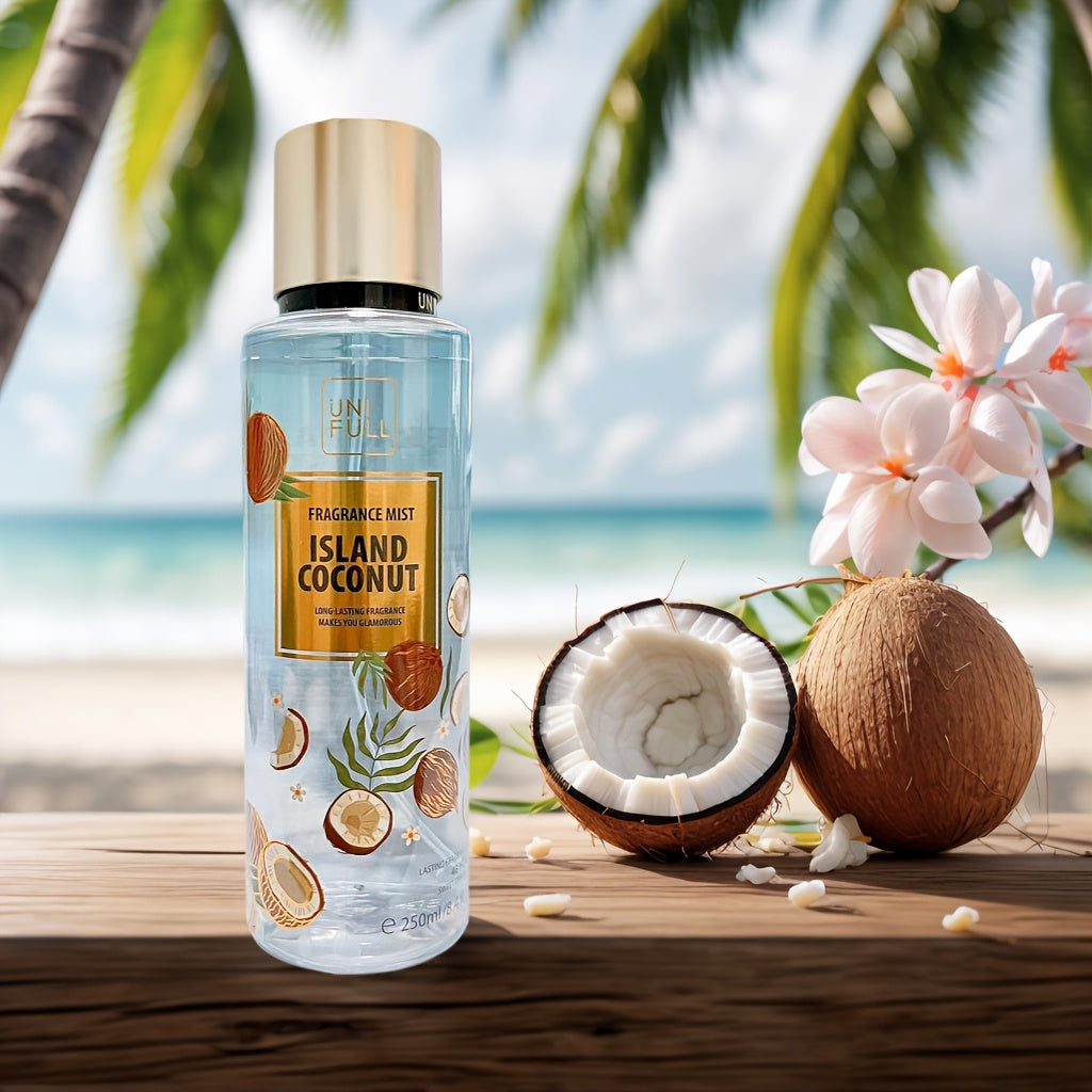 Perfume Body Spray for Women 8.4oz Floral Fruity Eau de Toilette Long-Lasting Hair & Body Mist - 13 Scents Colorful Bottle Design Perfect for Daily Wear Dates Parties & Gifting
