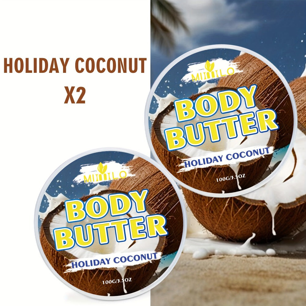 8pcs Fruit Body Glaze Fruity Fragrance - Pineapple, Coconut, Strawberry, Coffee 8 Flavors - Non-Greasy, for all-Day Moisturizing Formula, Travel Size, Suitable for All Occasions, Different Scents, Different Moods