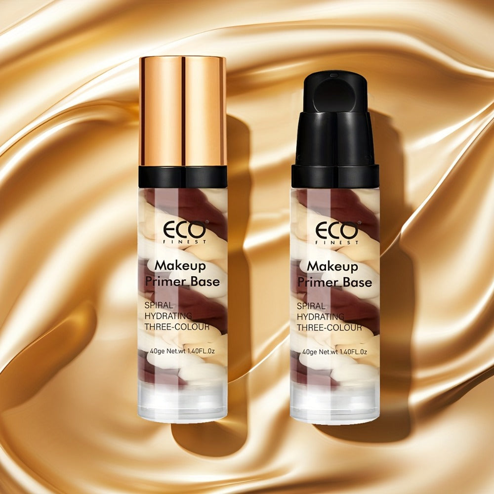 Makeup Primer Face Base – Brightening Pore Minimizer with Squalane, Moisturizing Even Skin Tone, Conceals Imperfections, 2-Pack 40g Cream Primer