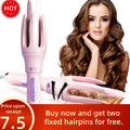 Automatic Curler Rotates 1.2 Inches (about 3.2cm). Automatic Curler with 4 Temperatures, Essential Oil Coating, Anti-scalding. Hair Care And Moisturizing Curling Technology Of Curling Iron. Rapid (purple 32mm).Includes Hairpins And A Comb
