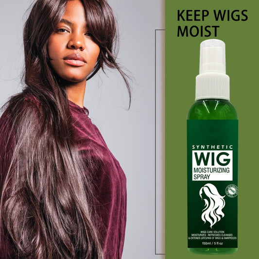 Synthetic Wig Spray, Revitalizes & Refreshes, Cleanses & Extends Lifespan Of Wigs & Hairpieces, Soft & Fresh Leave-In Conditioner