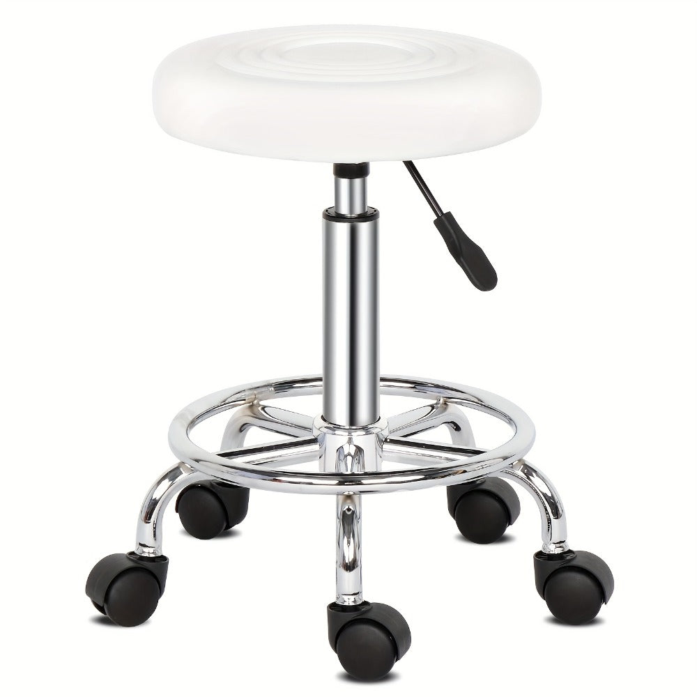 Round Stool with Lines Rotation Bar Stool
