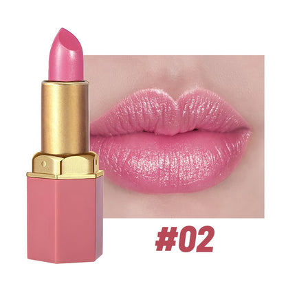 Cream Lipstick Set 6 Colors - Long Lasting Moisturizing Lip Color for All Skin Tones, Everyday & Party Makeup, Perfect Women's Gift