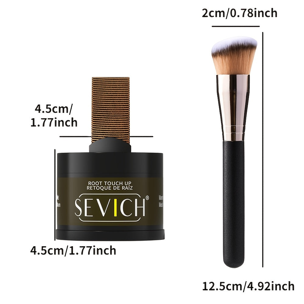 Sevich Hairline Powder, Hairline Concealer And Volumizing Powder for All Hair Types, Root Touch Up And Cover Up
